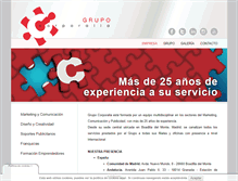 Tablet Screenshot of corporalia.es